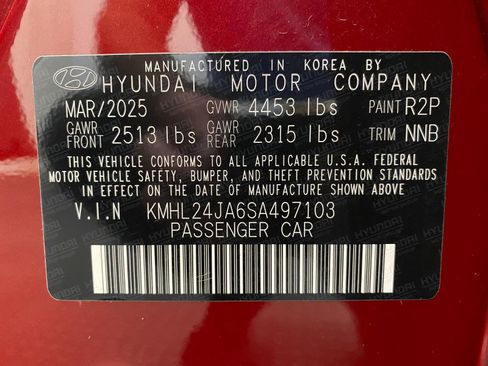 Certified 2025 Hyundai Sonata SE FWD image 31