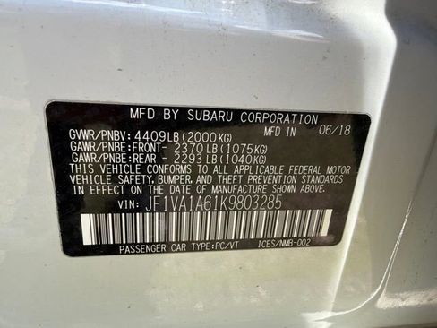 Used 2019 Subaru WRX AWD/4WD image 16