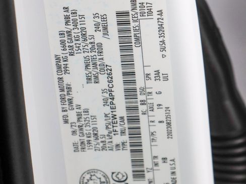 Used 2023 Ford F150 Lariat w/ Equipment Group 502A High image 34