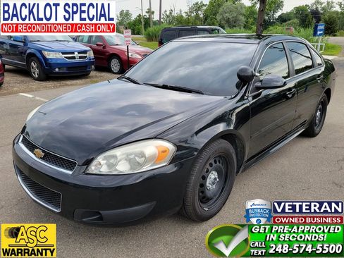 Used 2014 Chevrolet Impala Police image 1