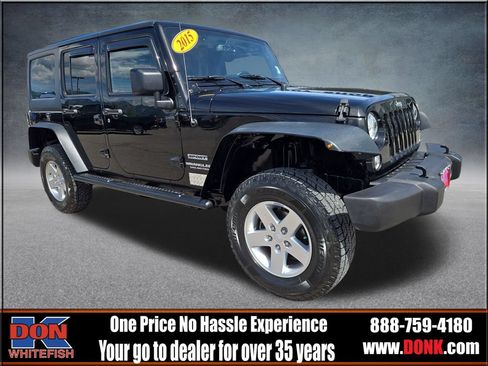 Used 2015 Jeep Wrangler Unlimited Sport w/ Power Convenience Group AWD/4WD image 1