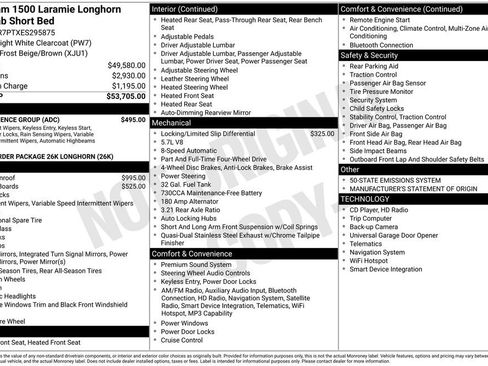 Used 2014 RAM 1500 Laramie Longhorn w/ Convenience Group AWD/4WD image 68