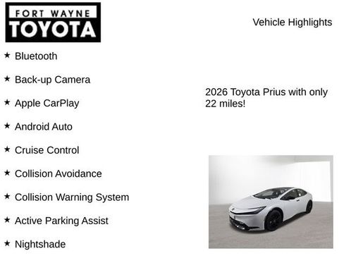 New 2026 Toyota Prius Plug-In Hybrid FWD image 7