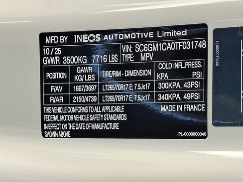 New 2026 INEOS Grenadier AWD/4WD image 10