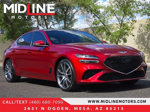 Used 2023 Genesis G70 2.0T w/ Sport Prestige Package RWD image 1