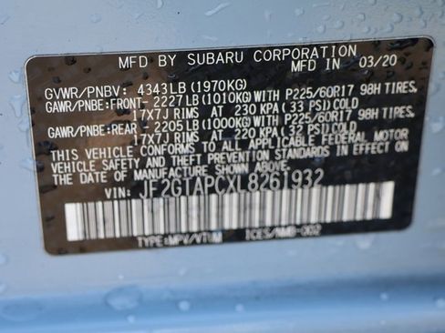 Used 2020 Subaru Crosstrek 2.0i Premium image 27