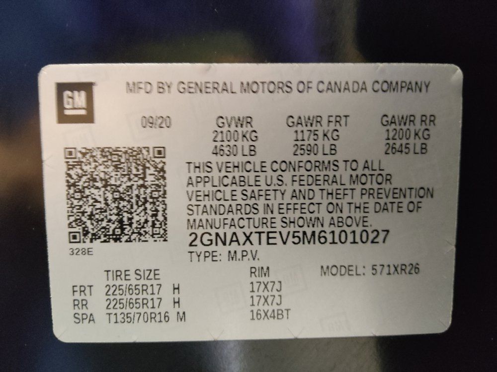 Used 2021 Chevrolet Equinox LT AWD/4WD image 33