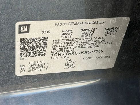 Used 2019 Chevrolet Suburban LT AWD/4WD image 26