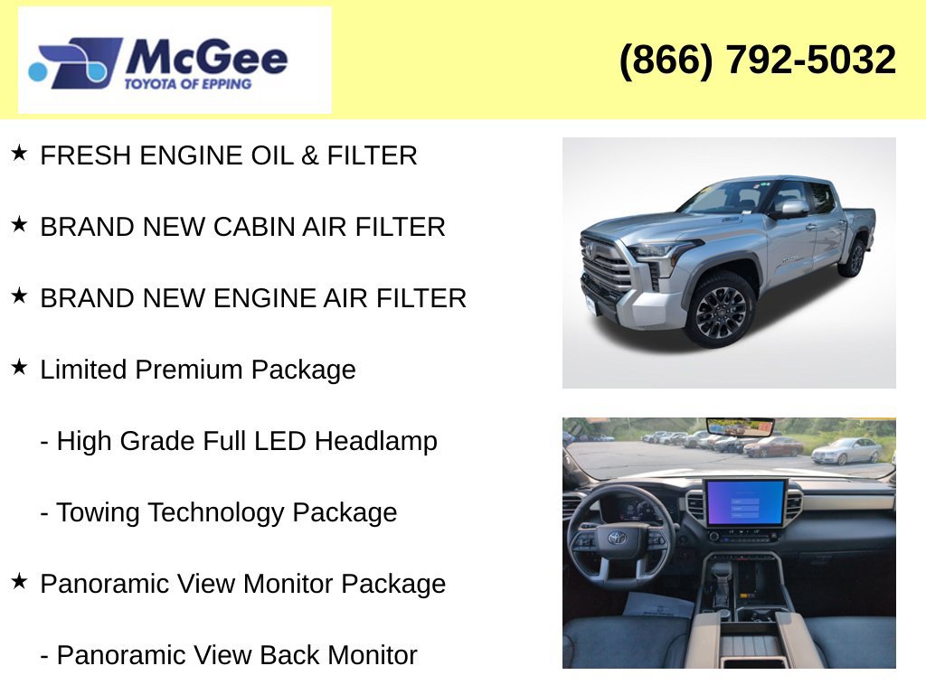 Certified 2025 Toyota Tundra Limited AWD/4WD image 15
