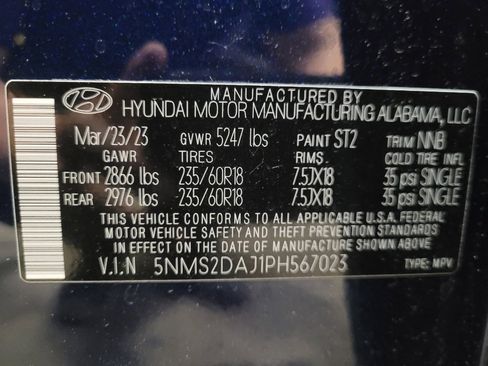 Used 2023 Hyundai Santa Fe SEL AWD/4WD image 33