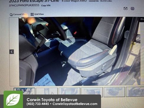 Used 2023 Ford Escape ST-Line w/ Tech Pack #1 AWD/4WD image 14