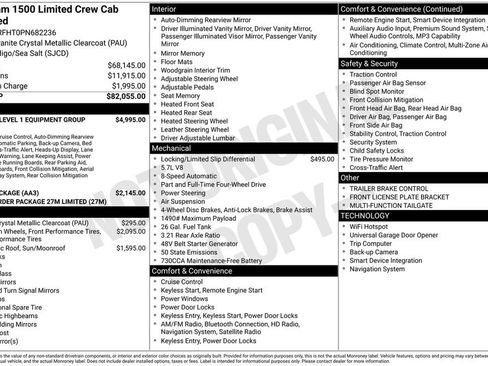 Used 2023 RAM 1500 Limited AWD/4WD image 38