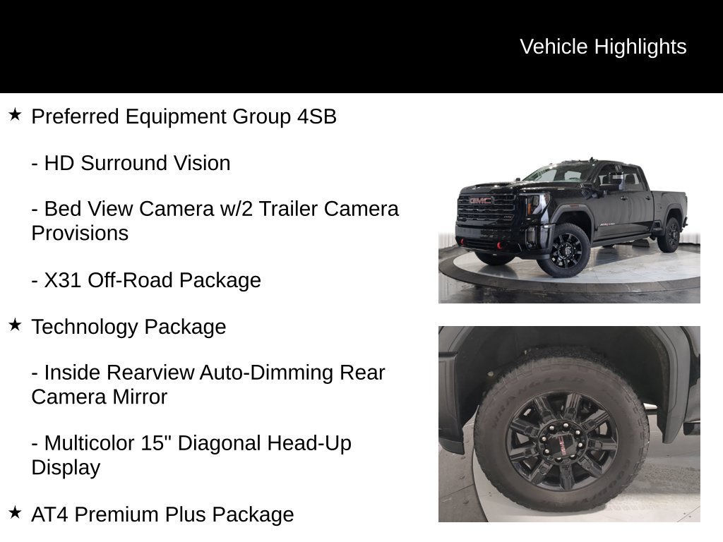 Used 2024 GMC Sierra 2500 AT4 w/ AT4 Premium Plus Package AWD/4WD image 38