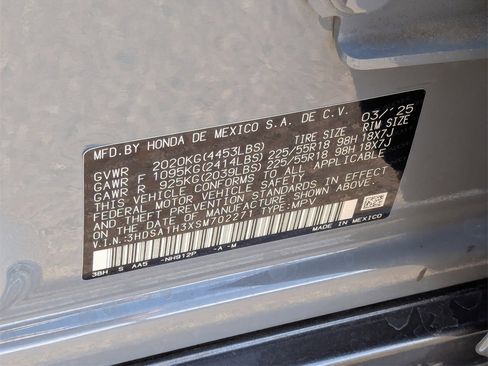 Certified 2025 Acura ADX FWD image 35