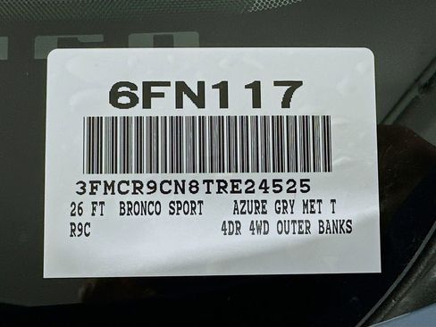 New 2026 Ford Bronco Sport Outer Banks w/ Outer Banks Tech Package+ AWD/4WD image 22