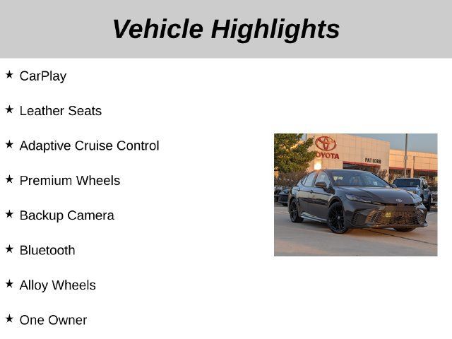 Used 2025 Toyota Camry SE FWD image 5