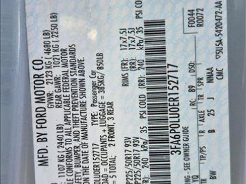 Used 2014 Ford Fusion SE w/ Equipment Group 502A FWD image 22