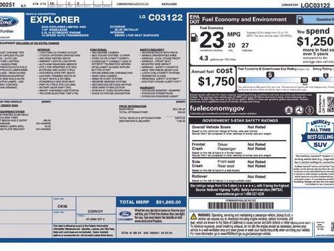 Used 2020 Ford Explorer Limited image 7