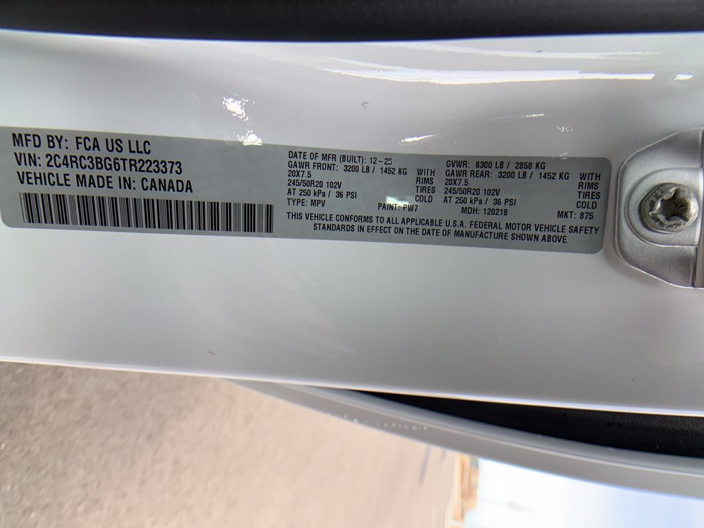 New 2026 Chrysler Pacifica Select w/ S Appearance Package AWD/4WD image 31