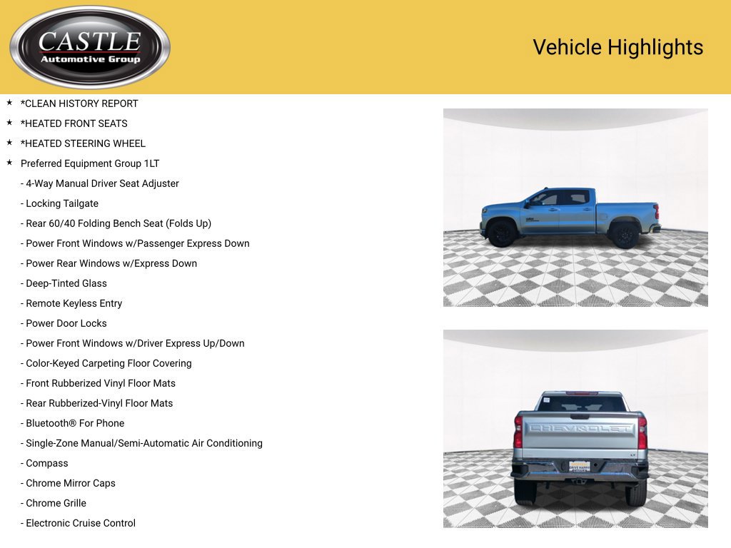 Used 2019 Chevrolet Silverado 1500 LT w/ Texas Edition RWD image 3