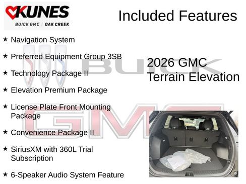 New 2026 GMC Terrain Elevation w/ Elevation Premium Package image 2