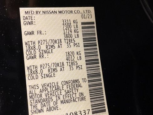 Used 2023 Nissan Titan PRO-4X w/ Pro-4x Utility Package image 33