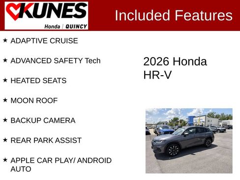 Used 2026 Honda HR-V EX-L image 2