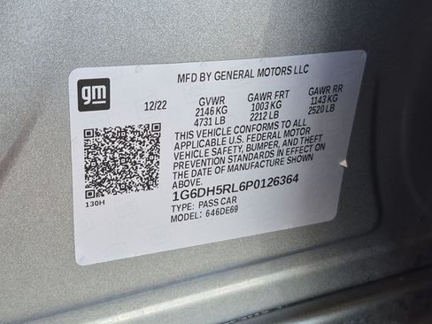 Used 2023 Cadillac CT4 V w/ Navigation Package AWD/4WD image 15
