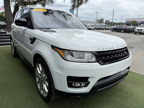 Used 2016 Land Rover Range Rover Sport Supercharged AWD/4WD image 3