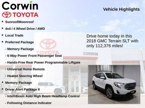 Used 2018 GMC Terrain SLT w/ Preferred Package image 7