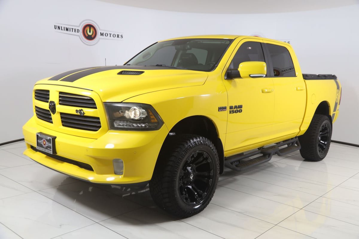 Used 2016 RAM 1500 Sport w/ Stinger Yellow Sport Package AWD/4WD image 5
