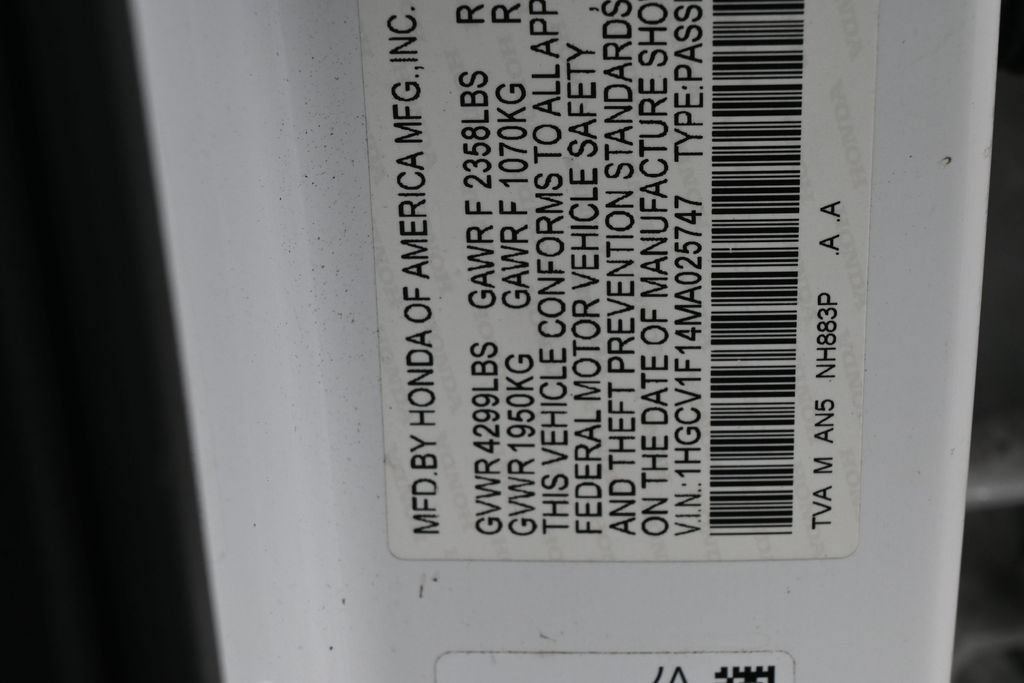 Used 2021 Honda Accord LX image 16
