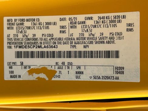 Used 2021 Ford Bronco Wildtrak AWD/4WD image 34