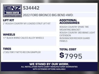 Used 2022 Ford Bronco Big Bend video 2