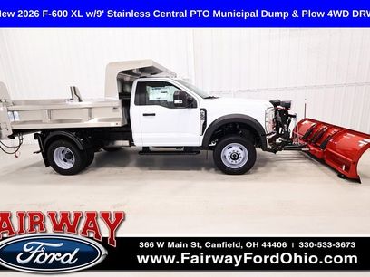 New 2026 Ford F600 4x4 Regular Cab Super Duty w/ XL Chrome Package