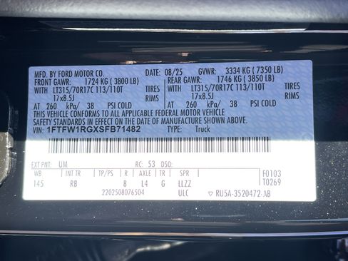 Used 2025 Ford F150 Raptor image 36