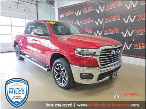 New 2026 RAM 1500 Laramie w/ Chrome Appearance Group AWD/4WD image 1