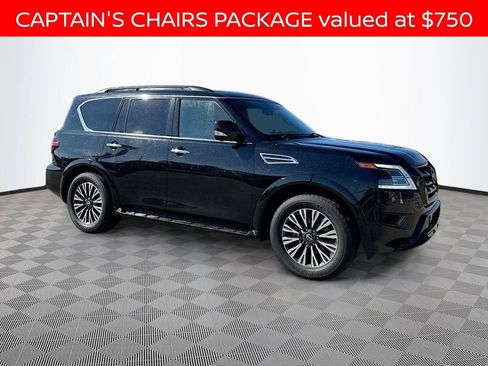 Used 2023 Nissan Armada SL w/ Midnight Edition Package image 3