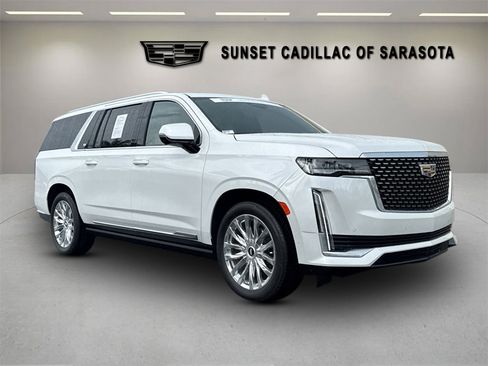 Certified 2024 Cadillac Escalade ESV Premium Luxury w/ Performance Package RWD image 1