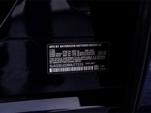 Used 2024 BMW X5 M60i w/ Climate Comfort Package image 66