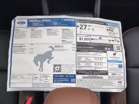 New 2026 Ford Bronco Sport Outer Banks w/ Outer Banks Tech Package+ image 18