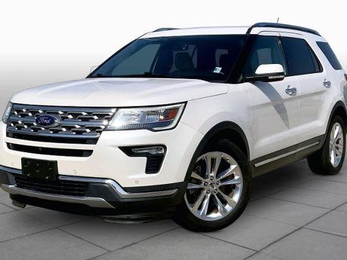 Certified 2019 Ford Explorer Limited w/ Ford Safe & Smart Package FWD image 1
