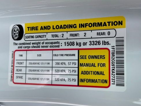 New 2026 Ford Transit 250 148 Medium Roof Extended AWD w/ Load Area Protection Package image 43