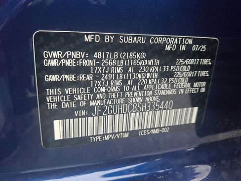 Certified 2025 Subaru Crosstrek 2.0i Premium image 27