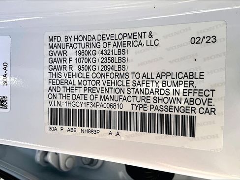 Used 2023 Honda Accord EX image 32