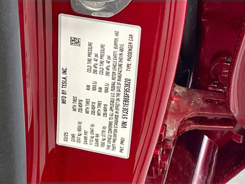 Used 2025 Tesla Model 3 Long Range AWD/4WD image 35