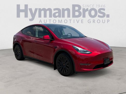 Used 2024 Tesla Model Y Long Range AWD/4WD image 1