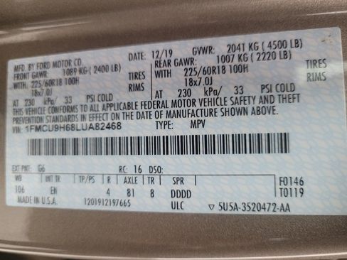 Used 2020 Ford Escape SEL AWD/4WD image 33