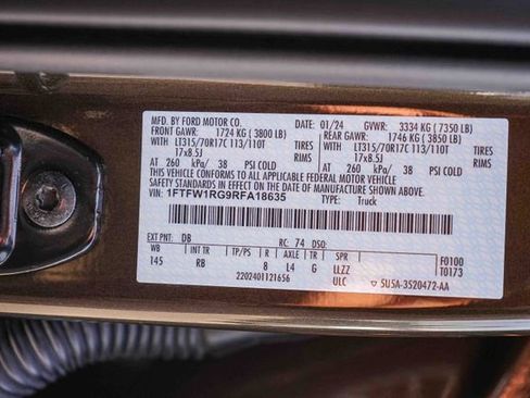 Certified 2024 Ford F150 Raptor AWD/4WD image 38