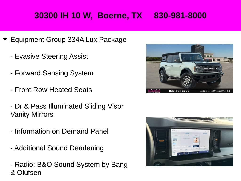 Used 2021 Ford Bronco Badlands AWD/4WD image 20